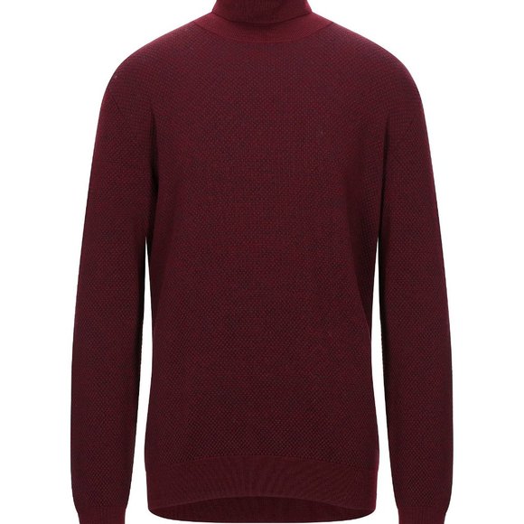 Zanone Maroon Roll Neck sweater - Picture 1 of 5
